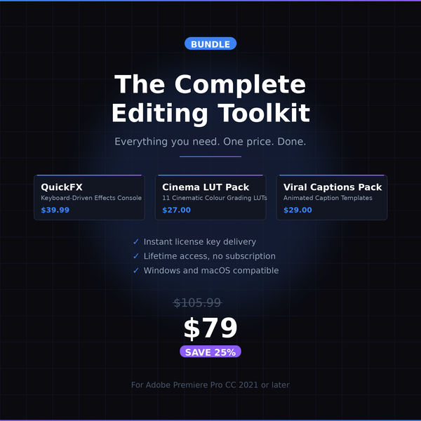 The Complete Editing Toolkit